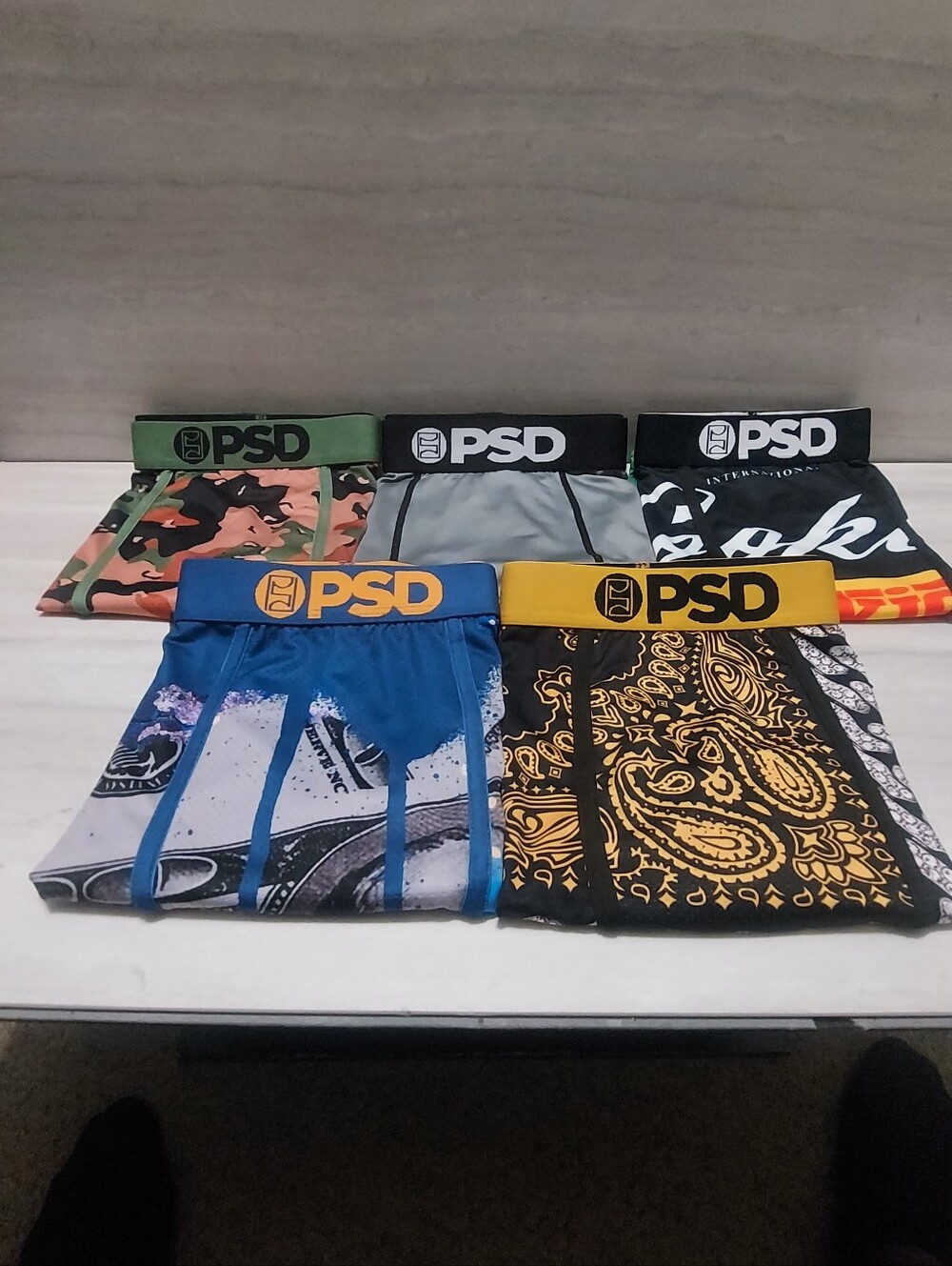 Psd Designer Boxer Brief Bundle Size: Large